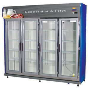 Auto Servico  2,25m  4 Portas Vertical  Ar Forçado