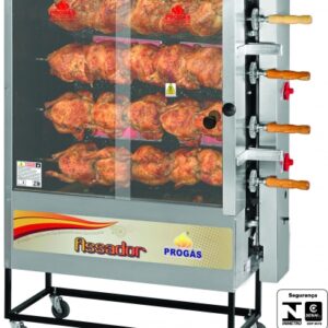 Assador De Frangos Capacidade 20 Peças Pr-621 N Progás
