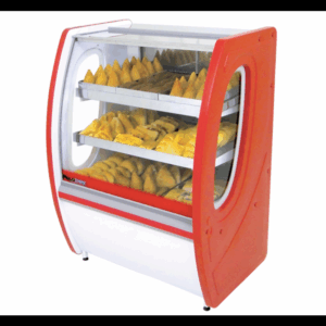 VITRINE ESTUFA PREMIUM 0,85 VIDRO SEMI CURVO