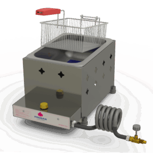 FRITADOR RET. 5 LITROS 1 CESTO A GAS AP