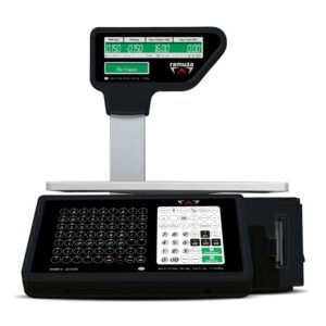 BALANÇA C/IMPRE ATENA II 6/15/35 X 2/5/10 G 4 DISPLAYS PRETA