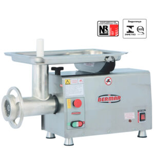 PICADOR DE CARNE BOCA 22 ALONGADA MOTOR 1.0 HP INOX NR-12