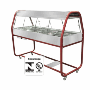 Buffet Estufa Aquec. Alimento Mod. 06 EA6-CX (Salada)