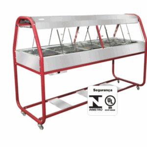 Buffet Estufa Aquec. Alimento Mod. 04 EA4C (Quente)