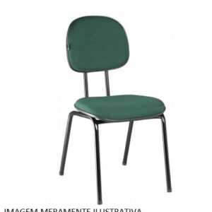 cadeira secretaria draco fixa estrutura preta