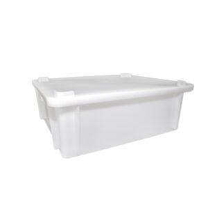 CAIXA S 650 C/TAMPA POLIETILENO VOL.15.5 LT