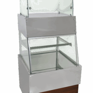 VITRINE AMERICA CAIXA 0,70 CM INOX 430 VR