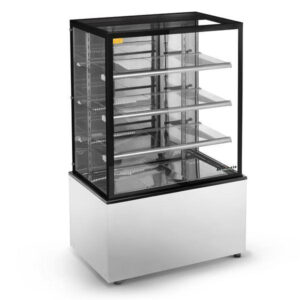 VITRINE REFRIGERADA CONFEITARIA ALTA 1000 NEW TITANIUM