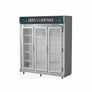 Auto Serviço Ar forcado 1.80 M Vidro Reto 3 portas termisa