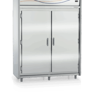 Geladeira para Açougue Gelopar (Mini - Câmara Refrigerada para Carnes) 1600L 400KG Inox com Certificado GMCR-1600