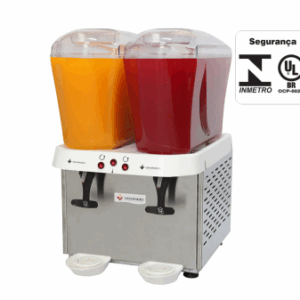 Refresqueira Inox 2 tanques 16 Litros