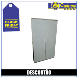 ARMÁRIO COM PORTAS DE VIDRO WENGUE / MAPLE